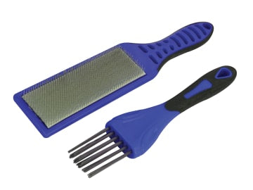 FAIFCBKIT 2 Piece File Card Brush Kit