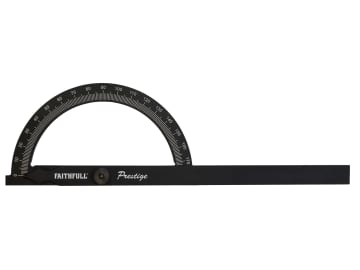 FAIGAUGECNC Prestige Angle Gauge Black Aluminium 150 x 270mm