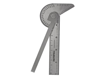 FAIGAUGEMULT Multi Purpose Angle Protractor 100mm (4in)