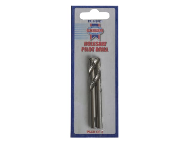 FAIHSPD1 Holesaw Pilot Drills 75mm (Pack 2)