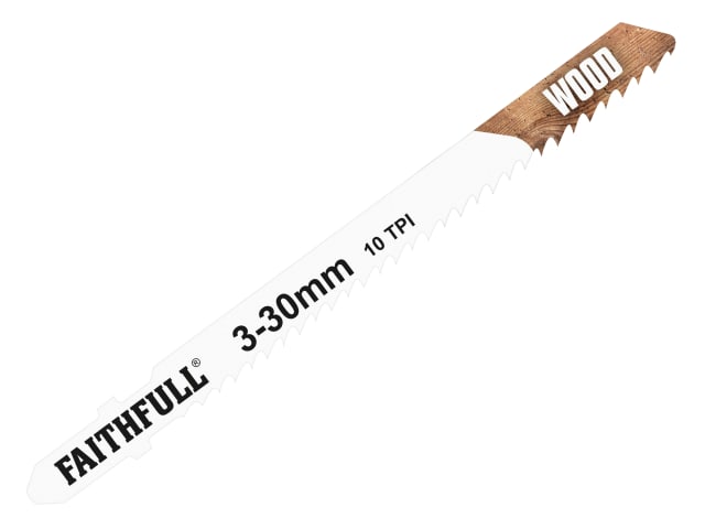 FAIJBT101B Wood Jigsaw Blades Pack of 5 T101B