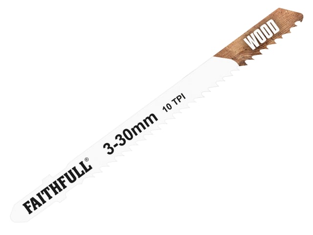 FAIJBT101BR Laminate/Wood Jigsaw Blades Pack of 5 T101BR