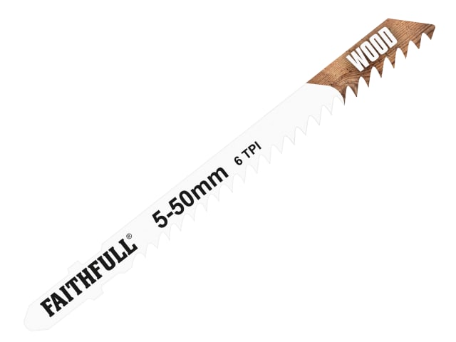 FAIJBT144D Wood Jigsaw Blades Pack of 5 T144D