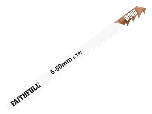 FAIJBT244D Wood Jigsaw Blades Pack of 5 T244D
