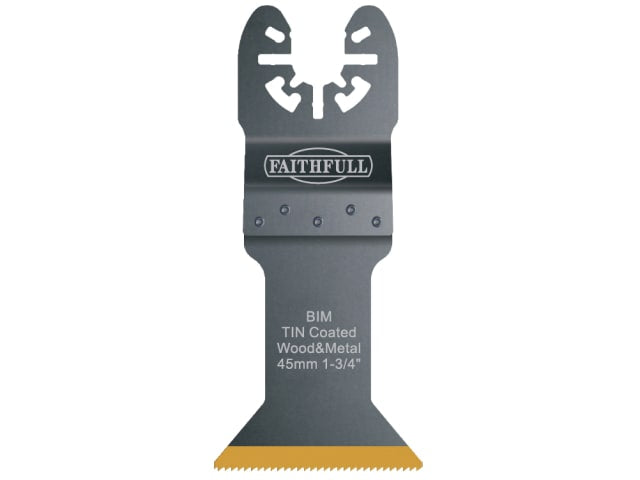 FAIMFBM45 Multi-Functional Tool Bi-Metal Flush Cut TiN Coated Blade 45mm