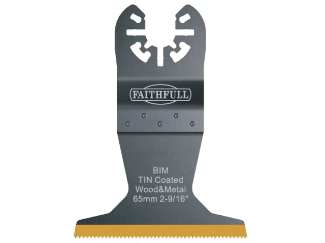 FAIMFBM65 Multi-Functional Tool Bi-Metal Flush Cut TiN Coated Blade 65mm