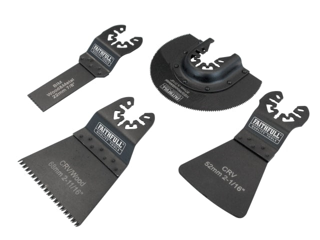 FAIMFKIT4 Multi-Function Tool Flooring Blade Set 4 Piece