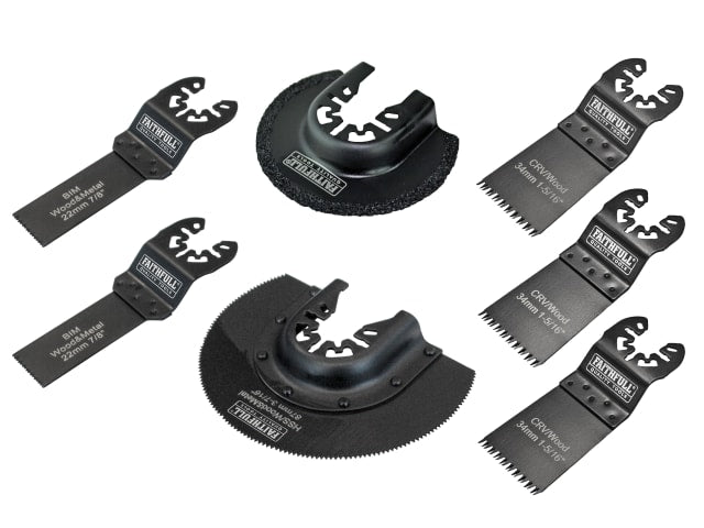 FAIMFKIT7 Multi-Function Tool Blade Set, 7 Piece