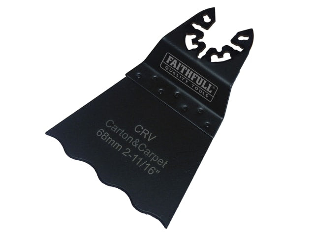 FAIMFSER68 Multi-Functional Tool CrV Serrated Wavy Edge Saw Blade 68mm