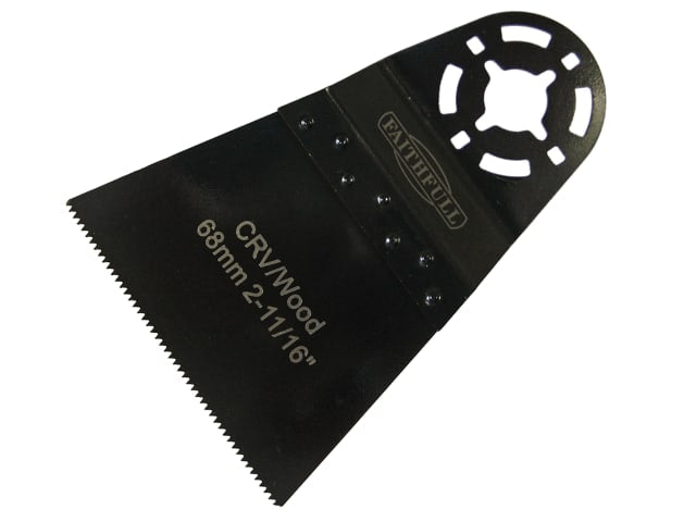 FAIMFW68 Multi-Function Tool CrV Flush Cut Wood Blade Side Set 68mm
