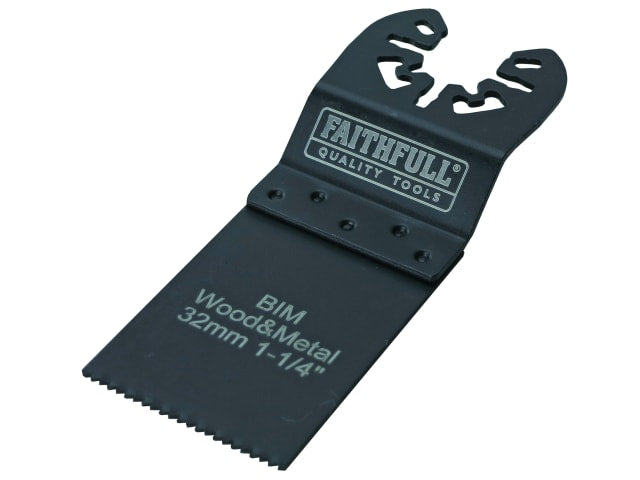 FAIMFWM32 Bi-Metal Flush Cut Wood/Metal Blade 32mm