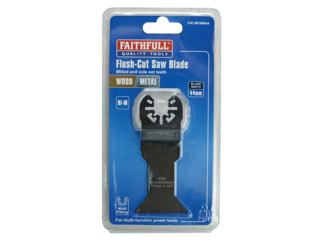 FAIMFWM44 Bi-Metal Flush Cut Wood/Metal Blade 44mm