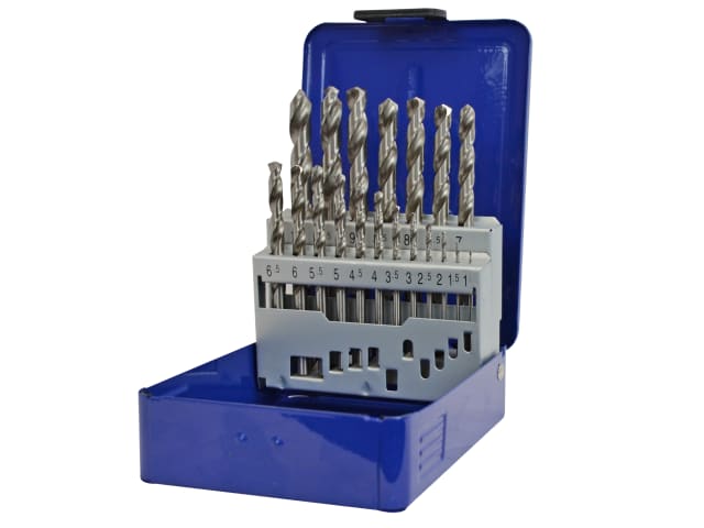 FAIMSET19PRO HSS Drill Bit Set of 19 M2 1 - 10mm & Case