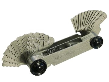 FAIPITCHMW Screw Pitch Gauge 52 Metric Whitworth