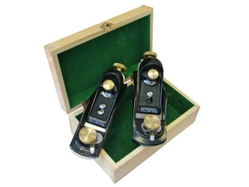 FAIPLANEBPS No.9 1/2 & No.60 1/2 Block Planes in Wooden Box