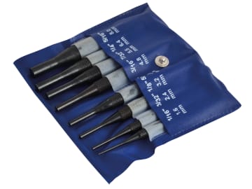 FAIPPSET8RH Round Head Parallel Pin Punch Set, 8 Piece