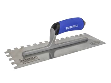 FAIPTNT13SS Prestige Notched Trowel 330 x 115mm (13 x 4.1/2in) 10mm Notch