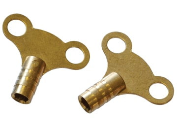 FAIRADKEY Radiator Keys - Brass (Pack of 2)