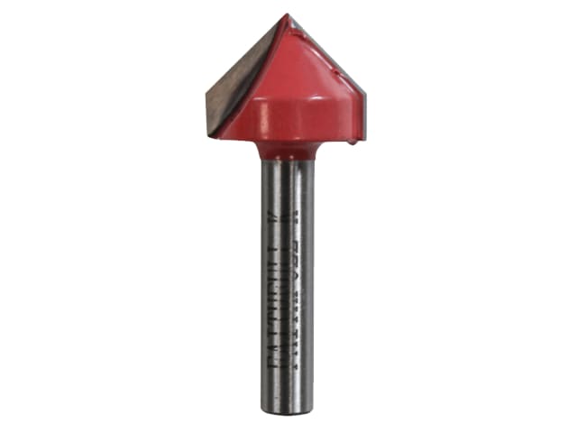 FAIRB51 Router Bit TCT V-Groove 13.0mm x 19.1mm 1/4in Shank