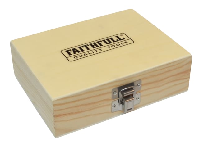 FAIRBS12 1/4in TCT Router Bit Set, 12 Piece