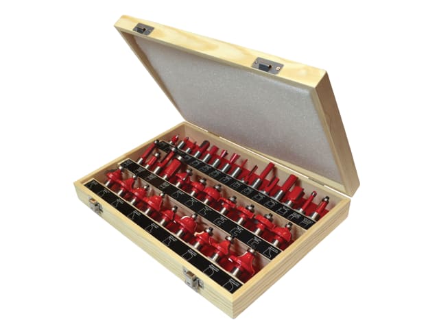 FAIRBS35 1/2in TCT Router Bit Set, 35 Piece