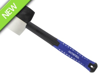 FAIRMBWF16 Black & White Fibreglass Mallet 16oz