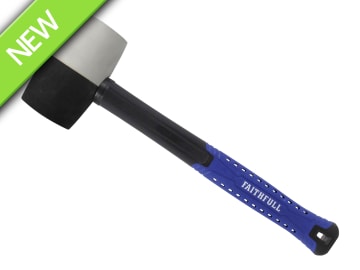 FAIRMBWF24 Black & White Fibreglass Mallet 24oz