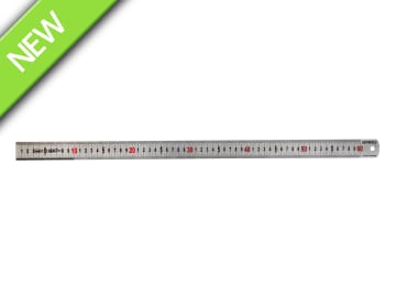 FAIRUL600MS Matt Silver Measuring Rule 600mm