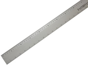 FAIRULE1000 Aluminium Flat Rule 1m/39in