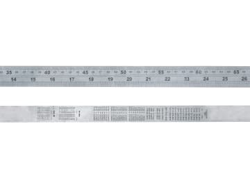 FAIRULE1000S Steel Rule 1m / 39in x 30mm