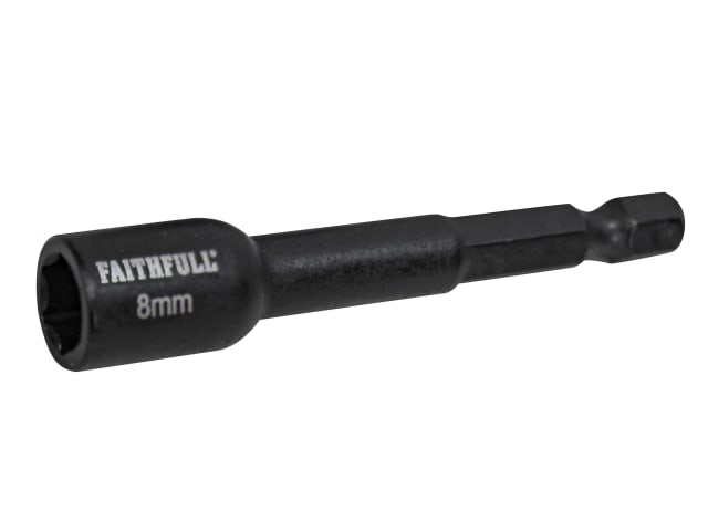 FAISBMNUT8I Magnetic Impact Nut Driver 8mm x 1/4in Hex