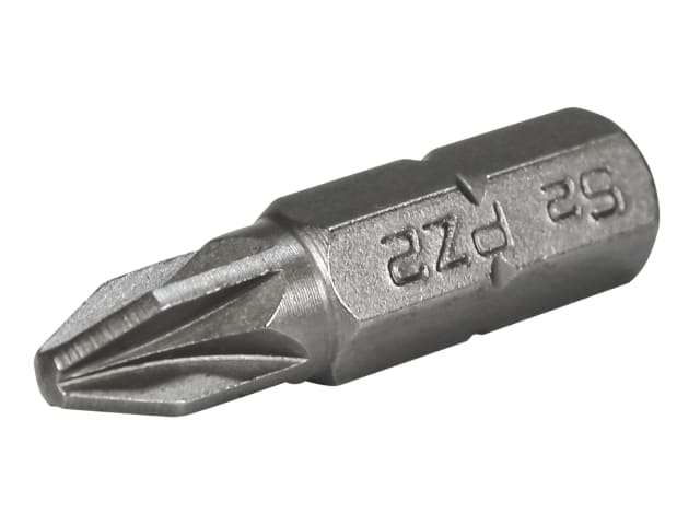 FAISBPZ225 Pozi S2 Grade Steel Screwdriver Bits PZ2 x 25mm (Pack 3)