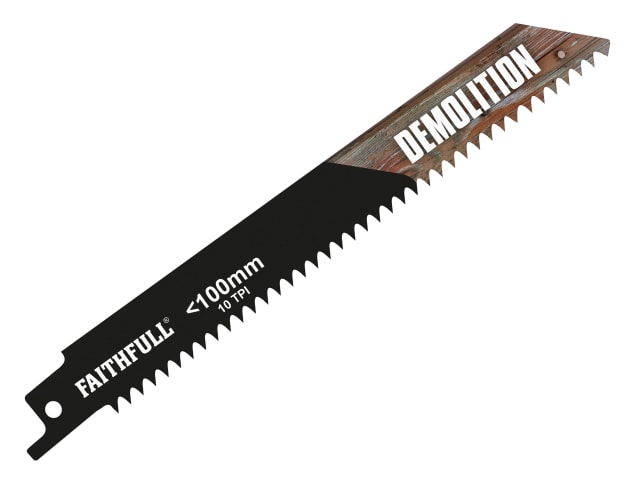 FAISBS922HF S922HF Bi-Metal Sabre Saw Blade Demolition 150mm 10 TPI (Pack 5)