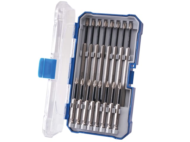 FAISBSET16I Long Impact Bit Set in Case, 16 Piece