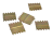 FAISC1N Scutch Combs 25mm (1in) Pack of 5