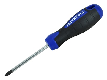 FAISDPZ1 Soft Grip Screwdriver Pozidriv Tip PZ1 x 75mm