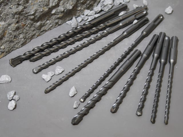 FAISDSSET10 SDS Plus Drill Bit Set, 10 Piece