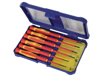 FAISDVDEMINI Precision VDE Screwdriver Set, 6 Piece