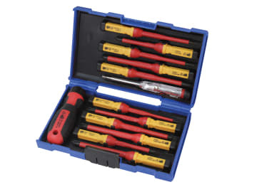 FAISDVDES13I Interchangeable VDE Screwdriver Set, 13 Piece