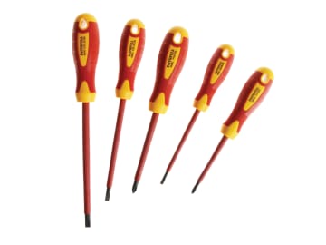 FAISDVDESET5 VDE Soft Grip Screwdriver Set, 5 Piece
