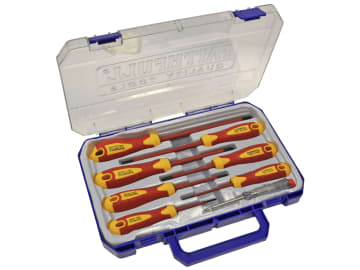 FAISDVDESET8 VDE Soft Grip Screwdriver Set (Case), 8 Piece