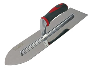 FAISGTFL16SS Flooring Trowel Stainless Steel Soft Grip Handle 16 x 4in