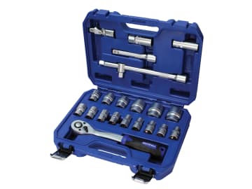 FAISOC1222MN 1/2in Drive Socket Set, 22 Piece