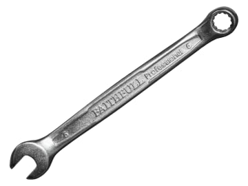 FAISPAC7 Combination Spanner CV Satin Finish 7mm