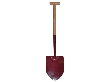 FAISSR2T Solid Socket Shovel Round No.2 T-Handle