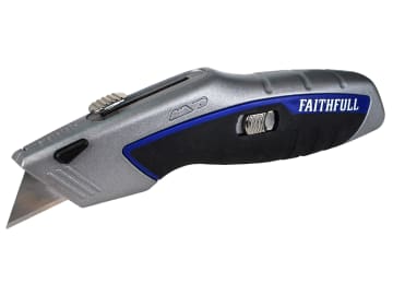 FAITKRPROAUT Professional Auto-Load Utility Knife