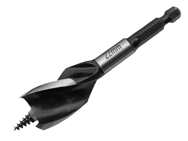 FAITPAS22 Tri-Point Speed Auger Bit 22mm Stubby