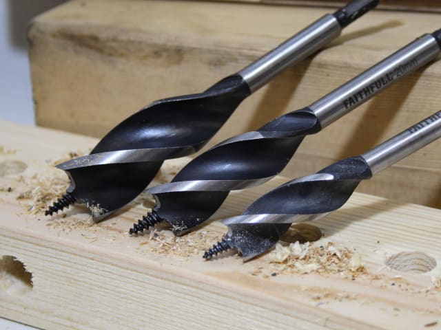 FAITPASET3PC Tri-Point Speed Auger Bit Set, 3 Piece