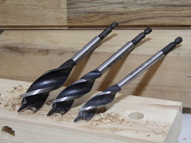 FAITPASET3PC Tri-Point Speed Auger Bit Set, 3 Piece