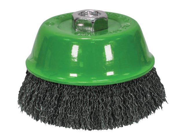 FAIWBC100S Wire Cup Brush 100mm M14x2, 0.30mm Stainless Steel Wire